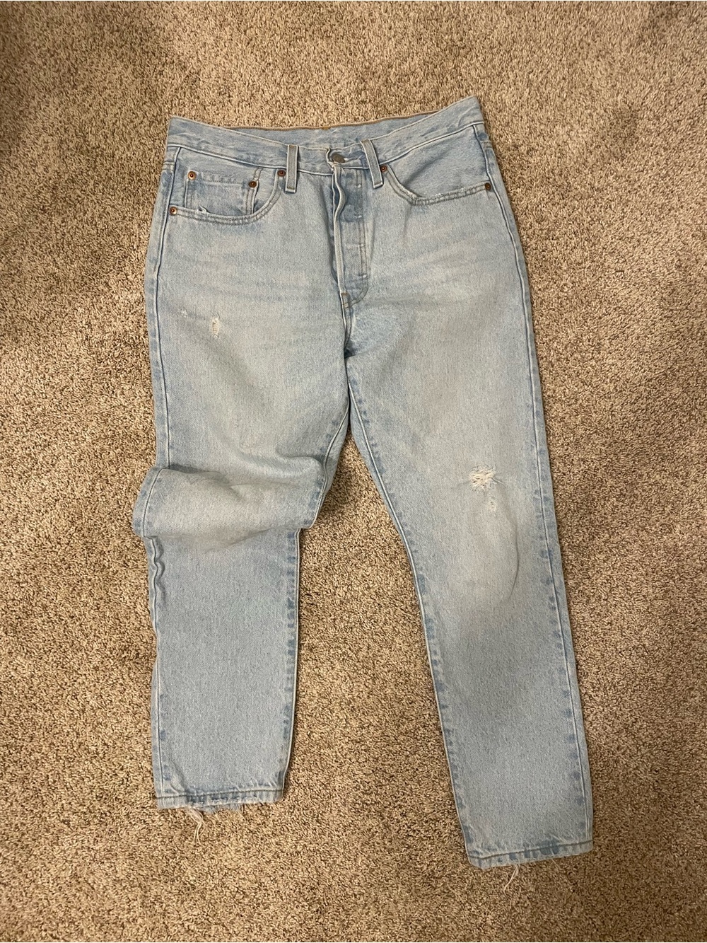 Levi's Light Blue Slim Straight Women's Jeans